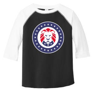 Patriot Party Lion Gift Toddler Fine Jersey T-Shirt