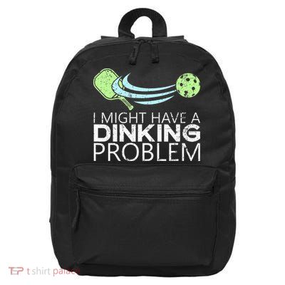 Pickleball Pickleball Lover Funny Pickleball 16 in Basic Backpack