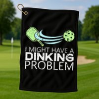 Pickleball Pickleball Lover Funny Pickleball Golf Towel