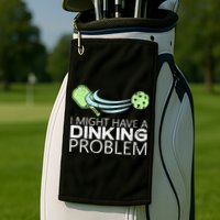 Pickleball Pickleball Lover Funny Pickleball Golf Towel