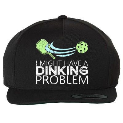 Pickleball Pickleball Lover Funny Pickleball Wool Snapback Cap