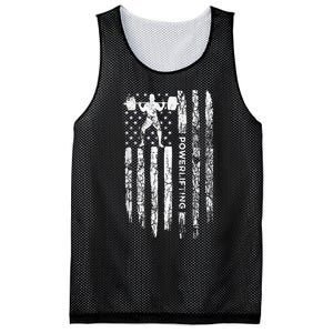 Patriotic Power Lifter Gym Funny American Flag Powerlifting Mesh Reversible Basketball Jersey Tank