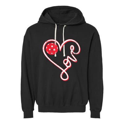 Pickleball Pickleball Lover Pickleball Player Garment-Dyed Fleece Hoodie