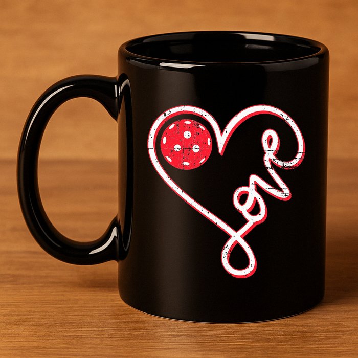 Pickleball Pickleball Lover Pickleball Player 11oz C Handle Ceramic Mug