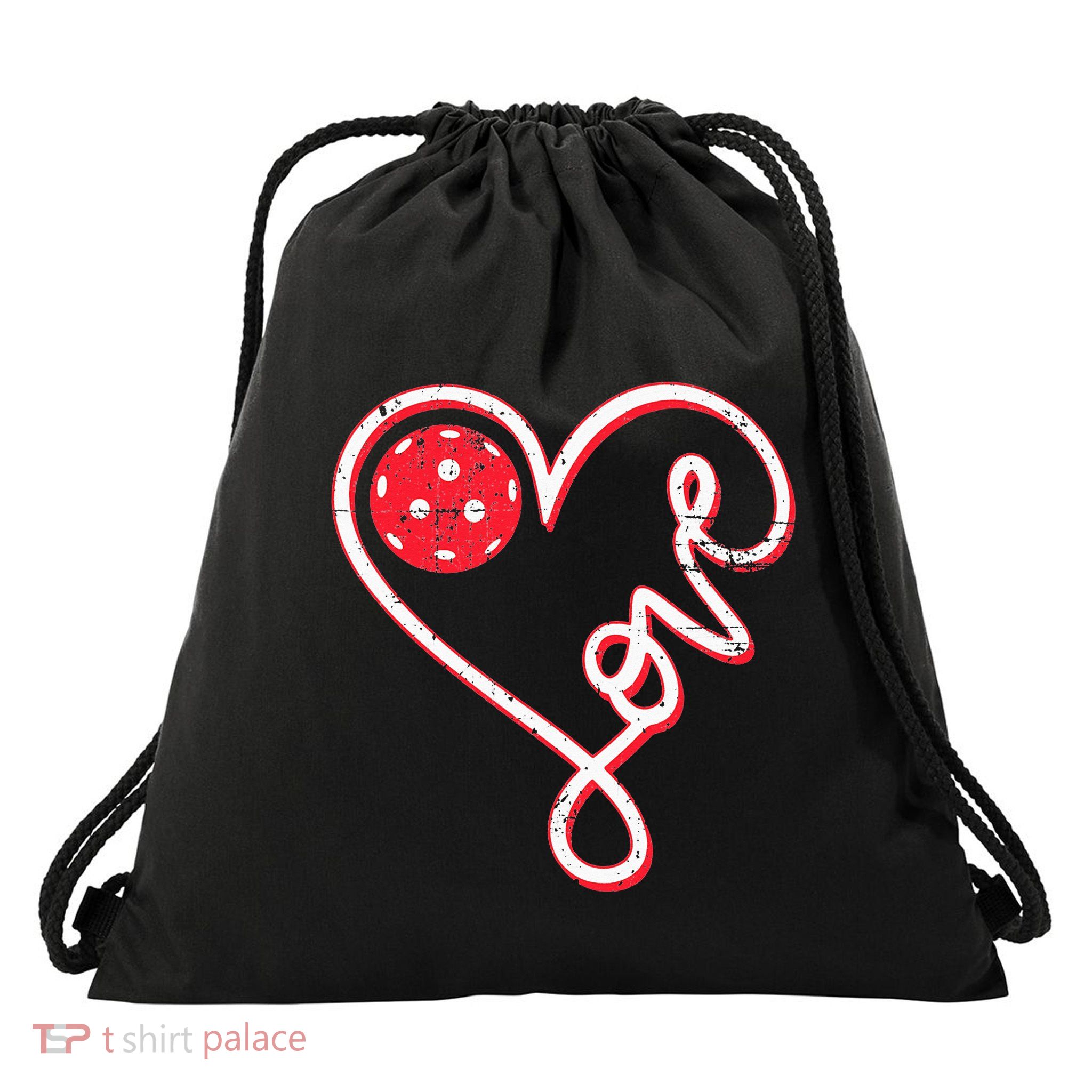 Pickleball Pickleball Lover Pickleball Player Drawstring Bag
