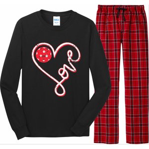 Pickleball Pickleball Lover Pickleball Player Long Sleeve Pajama Set