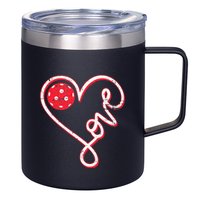 Pickleball Pickleball Lover Pickleball Player 12oz Stainless Steel Coffee Mug