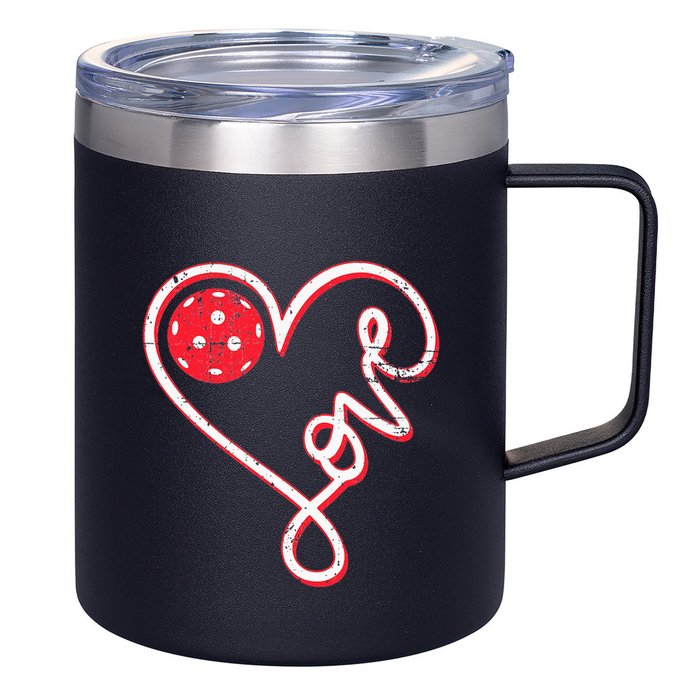 Pickleball Pickleball Lover Pickleball Player 12oz Stainless Steel Coffee Mug