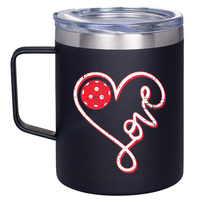 Pickleball Pickleball Lover Pickleball Player 12oz Stainless Steel Coffee Mug
