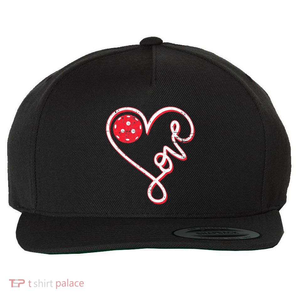 Pickleball Pickleball Lover Pickleball Player Wool Snapback Cap