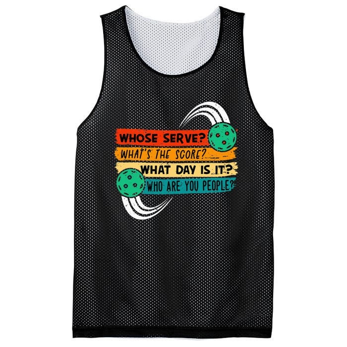 Pickleball Pickleball Lover Pickleball Player Mesh Reversible Basketball Jersey Tank