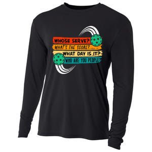 Pickleball Pickleball Lover Pickleball Player Cooling Performance Long Sleeve Crew