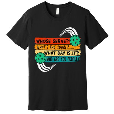 Pickleball Pickleball Lover Pickleball Player Premium T-Shirt