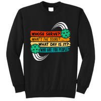 Pickleball Pickleball Lover Pickleball Player Tall Sweatshirt