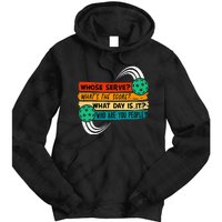 Pickleball Pickleball Lover Pickleball Player Tie Dye Hoodie