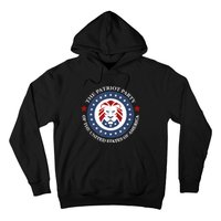 Patriot Party Lion United States 3rd Party Conservative Hoodie