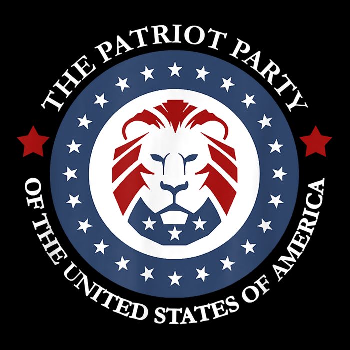 Patriot Party Lion United States 3rd Party Conservative T-Shirt