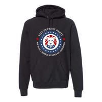 Patriot Party Lion United States 3rd Party Conservative Premium Hoodie