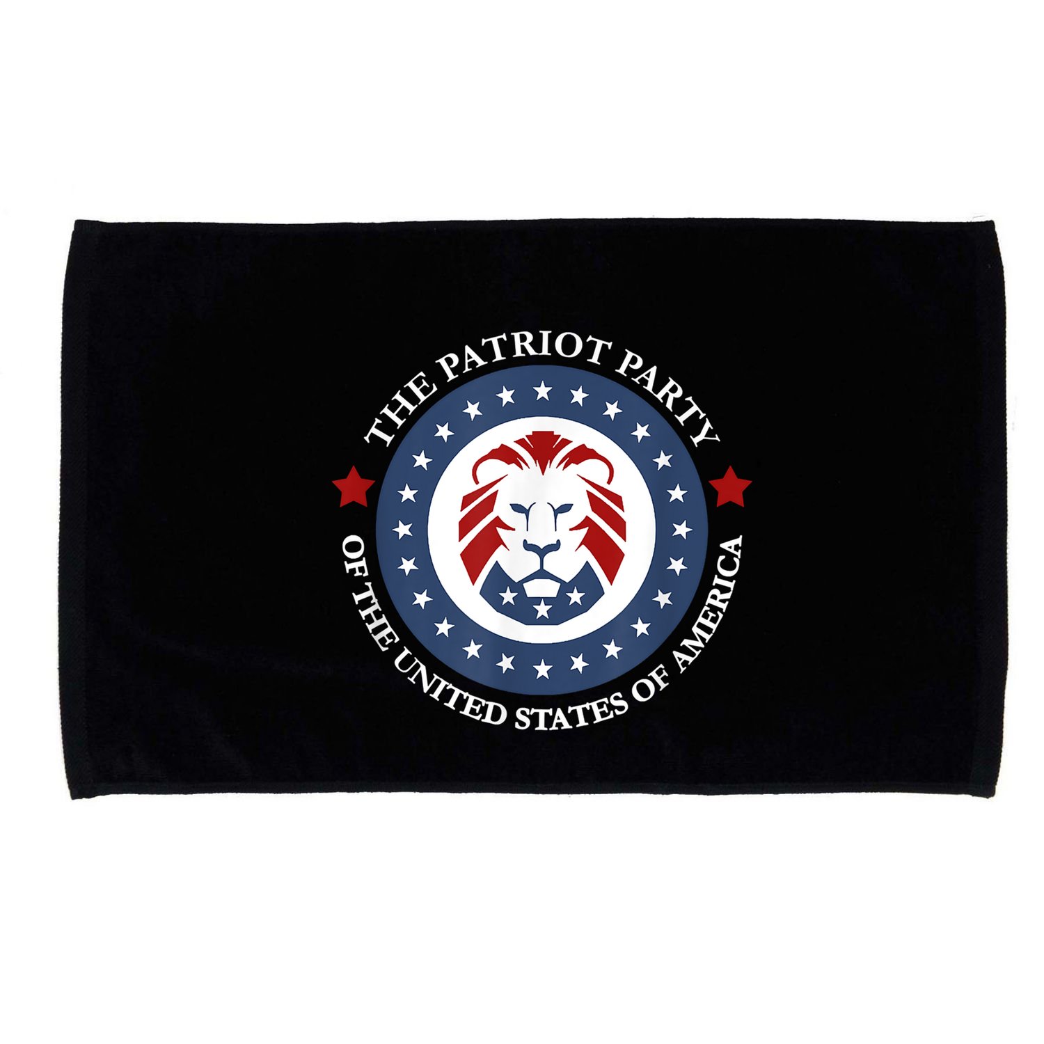 Patriot Party Lion United States 3rd Party Conservative Microfiber Hand Towel