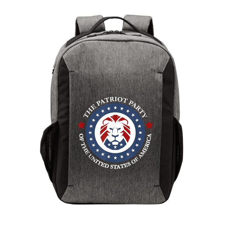 Patriot Party Lion United States 3rd Party Conservative Vector Backpack