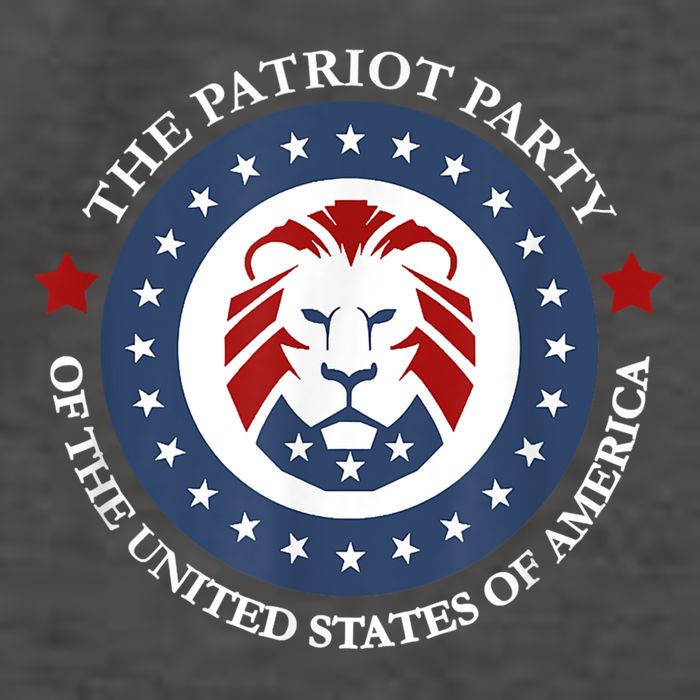 Patriot Party Lion United States 3rd Party Conservative Vector Backpack
