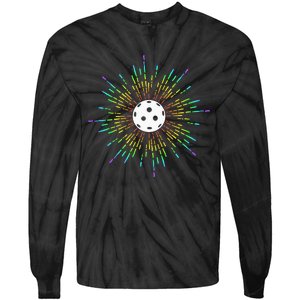 Pickleball Pickleball Lover Pickleball Player Tie-Dye Long Sleeve Shirt