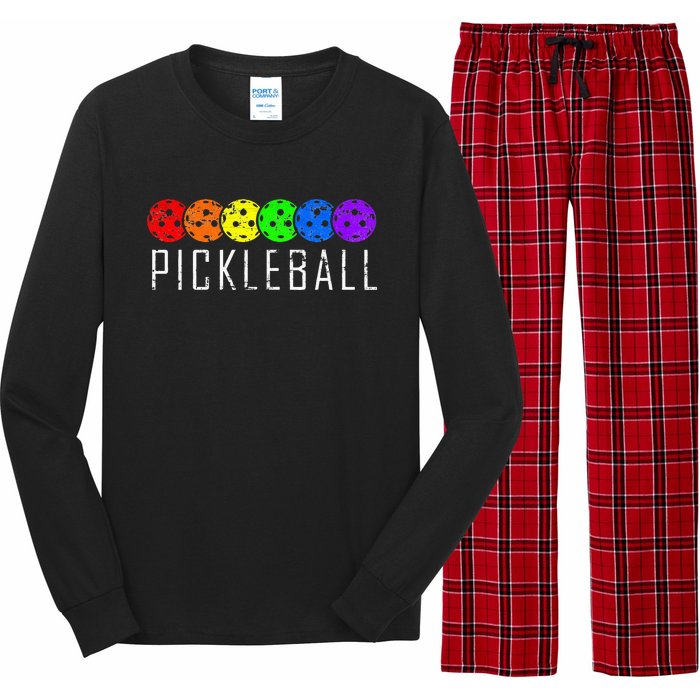 Pickleball Pickleball Lover Pickleball Player Long Sleeve Pajama Set