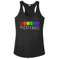 Pickleball Pickleball Lover Pickleball Player Ladies PosiCharge Competitor Racerback Tank