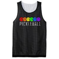 Pickleball Pickleball Lover Pickleball Player Mesh Reversible Basketball Jersey Tank