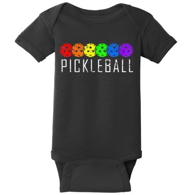 Pickleball Pickleball Lover Pickleball Player Baby Bodysuit