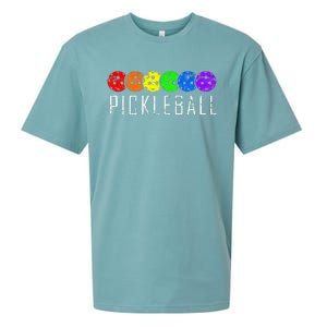 Pickleball Pickleball Lover Pickleball Player Sueded Cloud Jersey T-Shirt