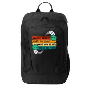 Pickleball, Pickleball Lover Tee, Pickleball Player City Backpack