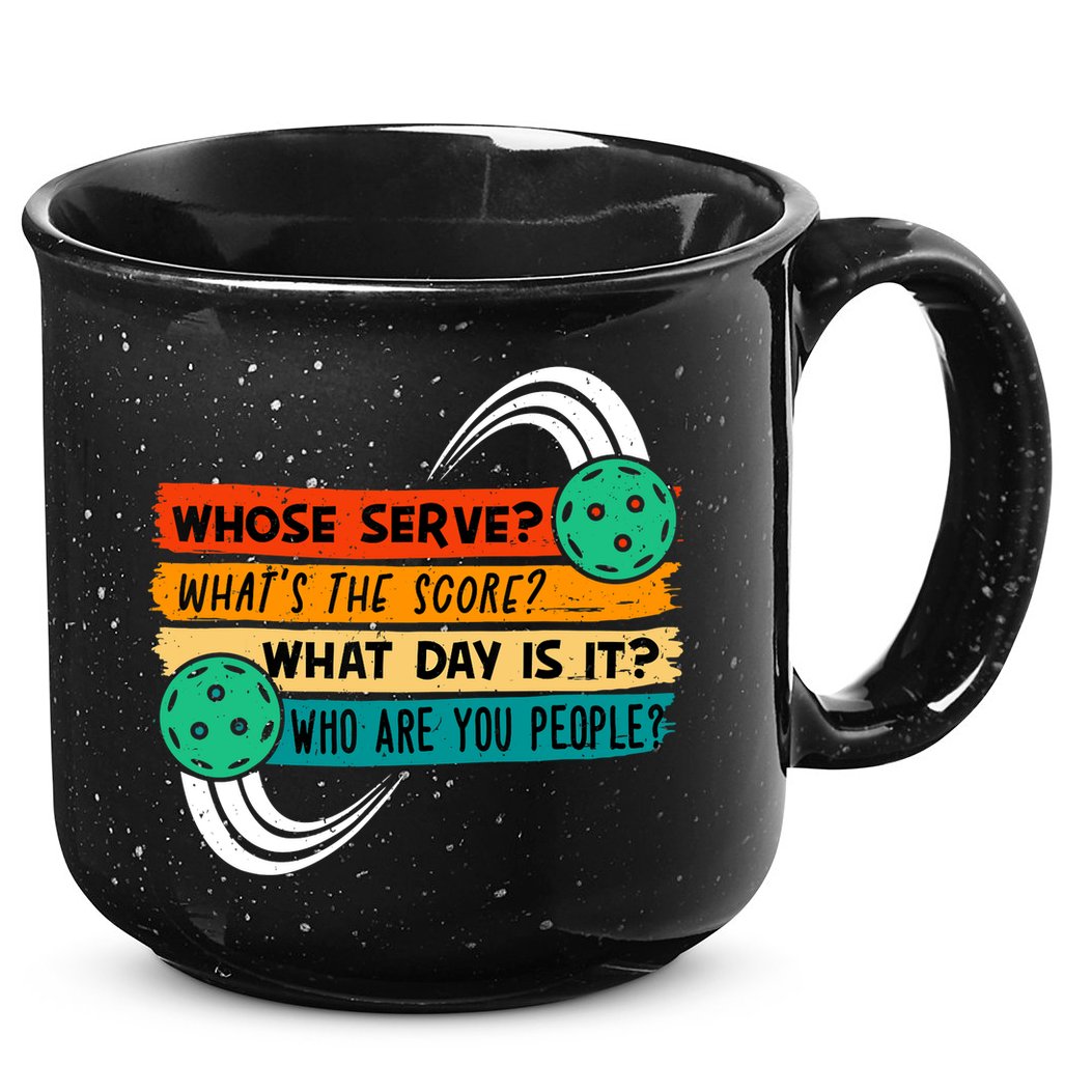 Pickleball, Pickleball Lover Tee, Pickleball Player 15oz Campfire Ceramic Mug