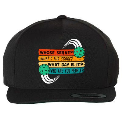 Pickleball, Pickleball Lover Tee, Pickleball Player Wool Snapback Cap