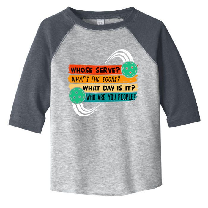 Pickleball, Pickleball Lover Tee, Pickleball Player Toddler Fine Jersey T-Shirt