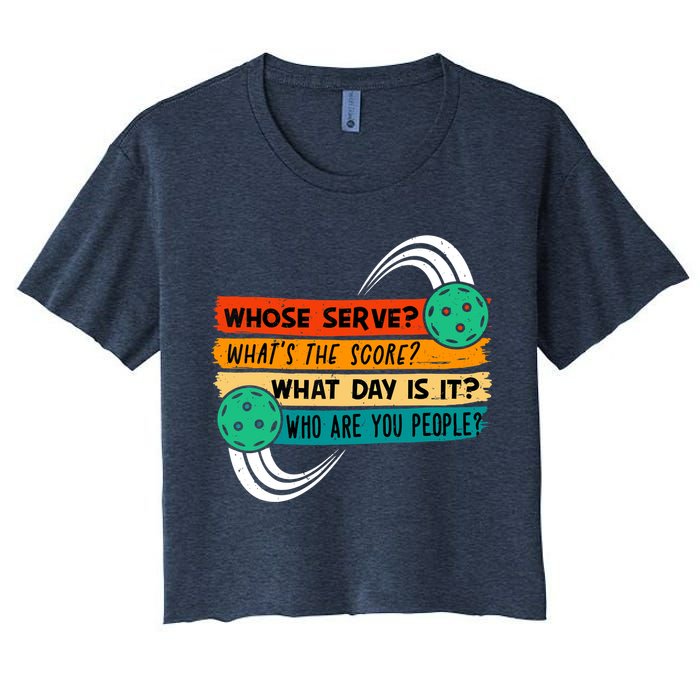 Pickleball, Pickleball Lover Tee, Pickleball Player Crop Top
