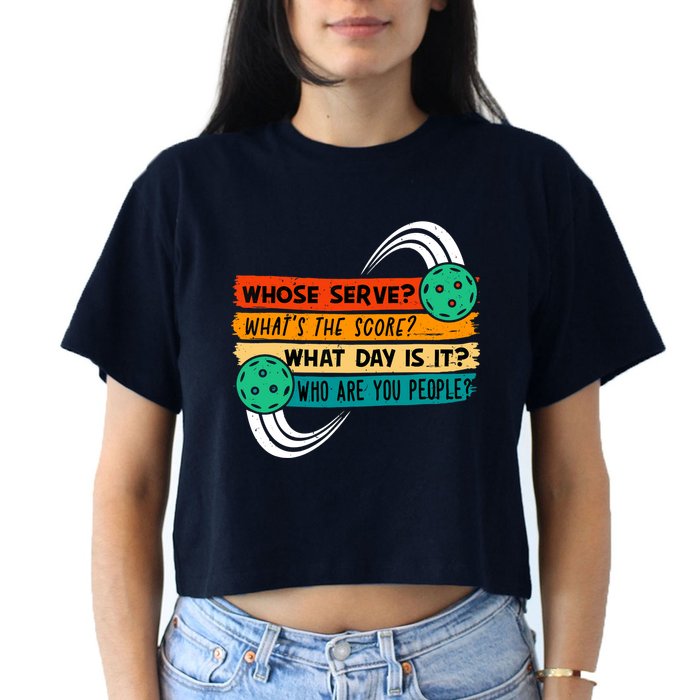 Pickleball, Pickleball Lover Tee, Pickleball Player Crop Top