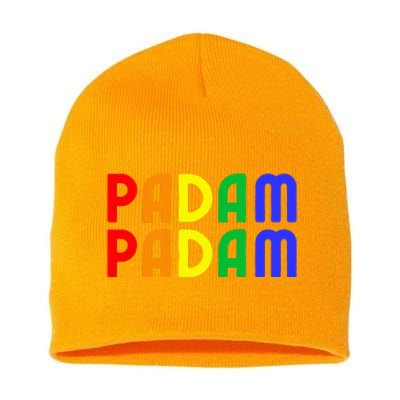 Padam Padam Lgbtq+ Pride Short Acrylic Beanie