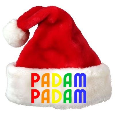 Padam Padam Lgbtq+ Pride Premium Christmas Santa Hat