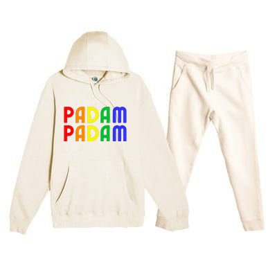 Padam Padam Lgbtq+ Pride Premium Hooded Sweatsuit Set