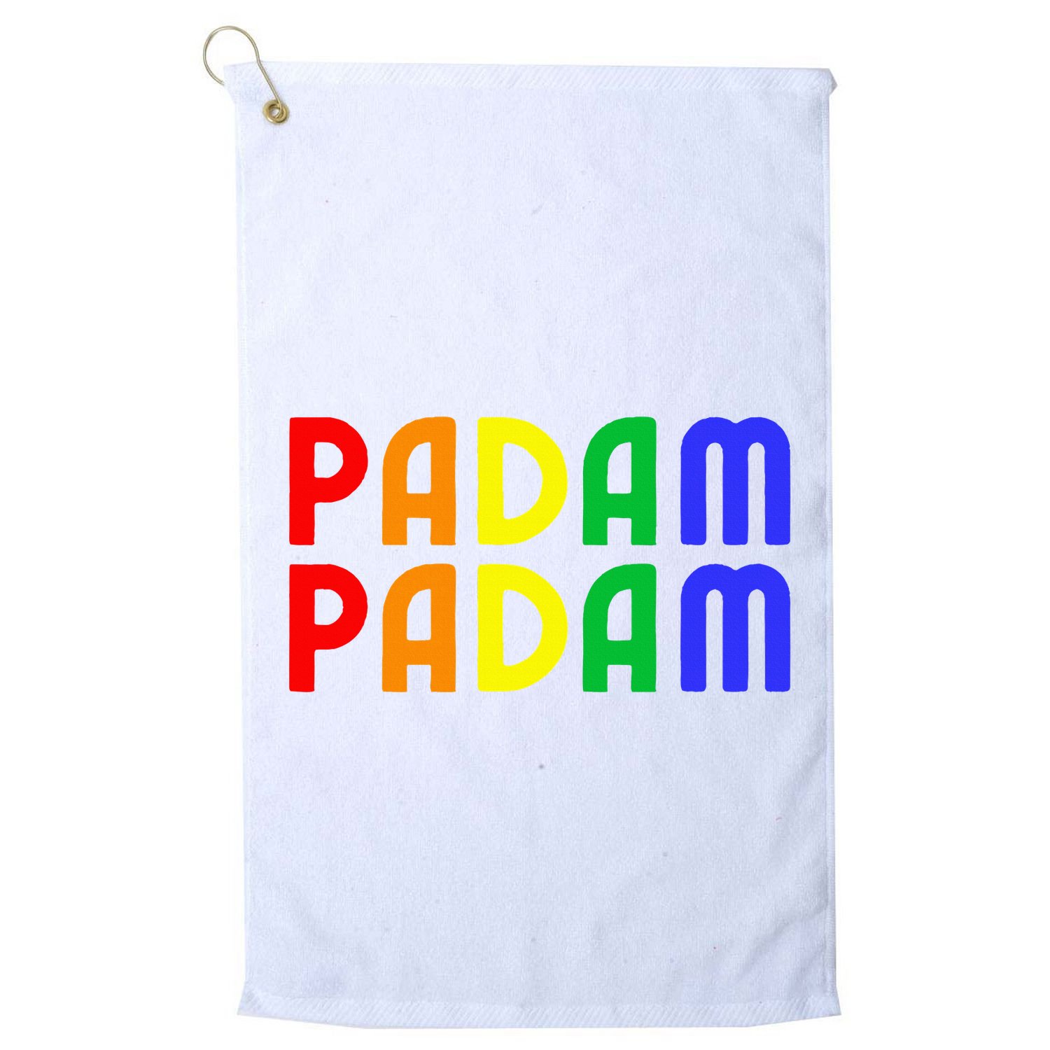 Padam Padam Lgbtq+ Pride Golf Towel