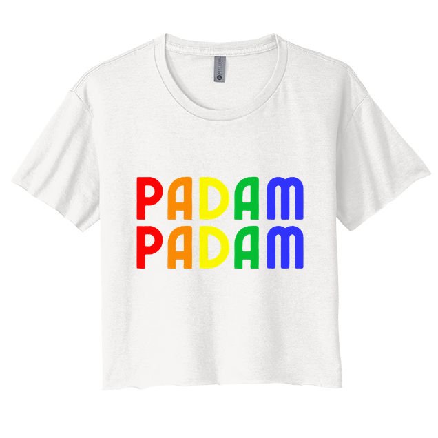 Padam Padam Lgbtq+ Pride Crop Top