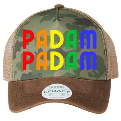 Padam Padam LGBTQ+ Pride Heartbeat Padam Padam Legacy Tie Dye Trucker Hat