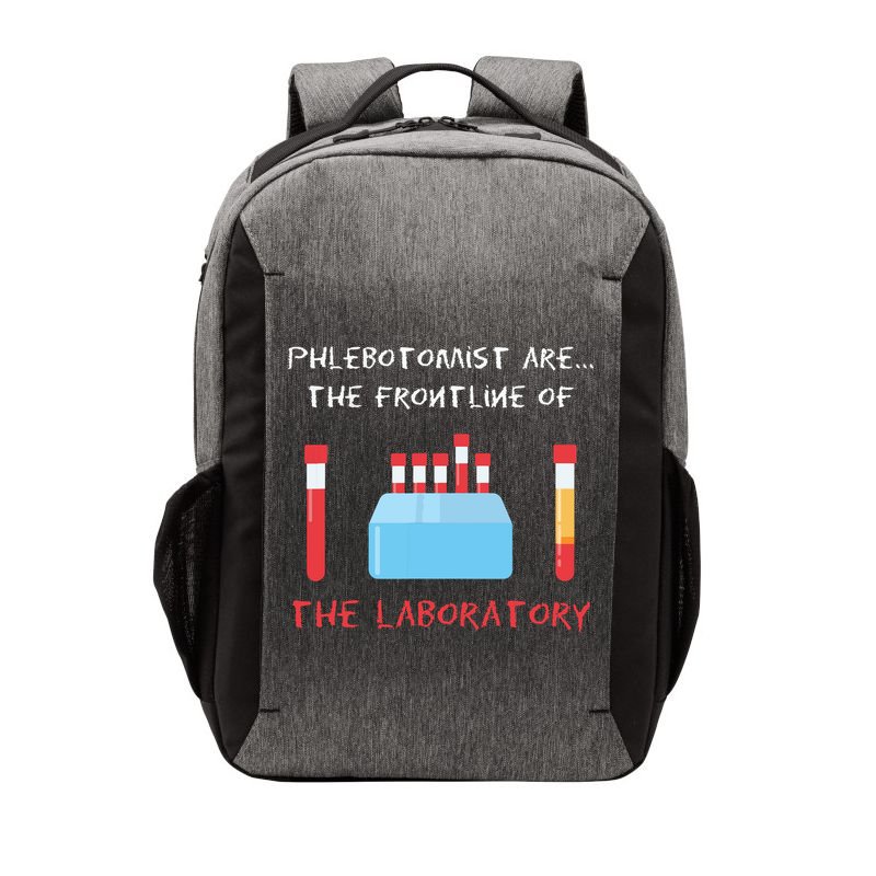 Phlebotomist Phlebotomy Laboratory Blood Donor Syringe Gift Vector Backpack