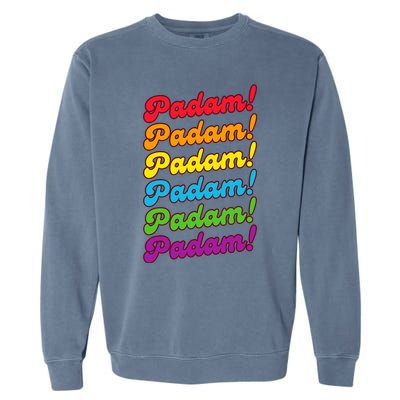 Padam Padam Lgbtq+ Pride Month Heartbeat Garment-Dyed Sweatshirt