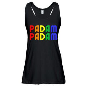 Padam Padam Lgbtq+ Pride Heartbeat Ladies Essential Flowy Tank