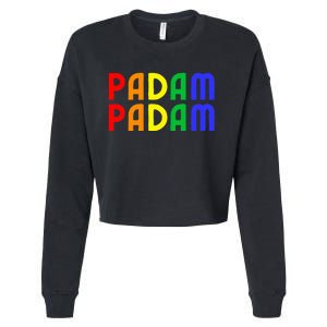 Padam Padam Lgbtq+ Pride Heartbeat Cropped Pullover Crew