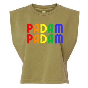 Padam Padam Lgbtq+ Pride Heartbeat Garment-Dyed Women's Muscle Tee