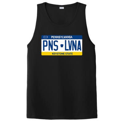 Pennsylvania PA License Plate Classic PosiCharge Competitor Tank