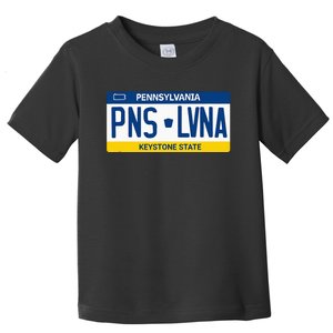 Pennsylvania PA License Plate Classic Toddler T-Shirt